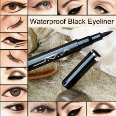 E203 2pcs/lot Black Long Lasting Waterproof Liquid Eyeliner Pen - Factory Watches Store