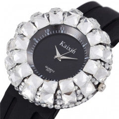 Fashion Luxury Women Rhinestone Dress Watches Ladies Clock - Factory Watches Store