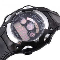 Digital-watch 2016 Fashion Sports LED watches Silicone strap with colorful light Multifunctional Hig - Factory Watches Store