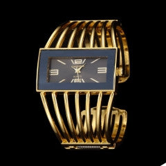 Women Fashion Gold Luxury Watch Steel Watch Quartz Watch Female Clock - Factory Watches Store