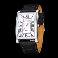Quartz Watches Men Luxury Brand 2016 Business Gold Watches Leather Strap Wristwatch Clock Roma Relog - Factory Watches Store