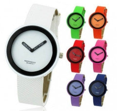 8 Colors Women Fashion Casual Leather Watch Quartz Watch Female Clock - Factory Watches Store