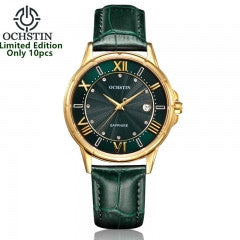 Ochstin Brand Luxury Fashion Quartz Watches Men with Calendar & Crystal Business Gold Watches Sapphi - Factory Watches Store