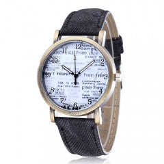 5 Colors Women Fashion Casual Watch Leather Watch Quartz Watch Female Clock - Factory Watches Store