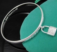 TF6-Silver Famous Brand Silver Plate Cuff Bangles High Quality - Factory Watches Store