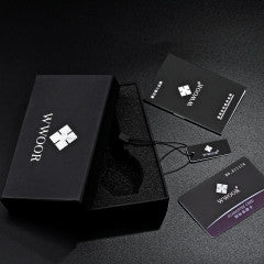 Fashion Top Brand Luxury WWOOR Watch Original Gift Box Balck Square. It will be sent with WWOOR watc - Factory Watches Store