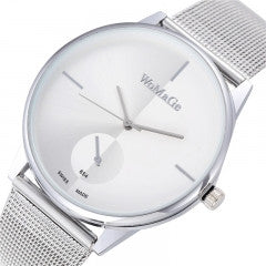 Women Fashion Watches Luxury Brand Stainless Steel Mesh Bracelet Quartz Watch Top Quality montre fem - Factory Watches Store