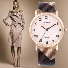 Luxury Fashion Women Dress Watch Leather Quartz Watch Female Clock - Factory Watches Store