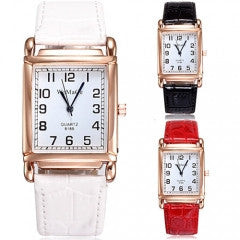 Fashion Women Luxury Watch Leather Quartz Watch Female Clock - Factory Watches Store