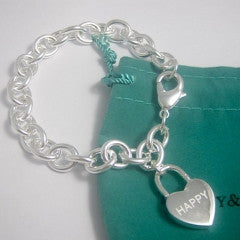 BL005 Brand Silver Heart Pendant with Bracelet - Factory Watches Store