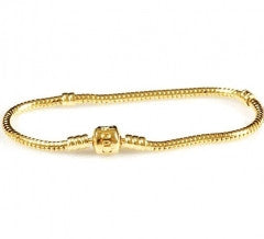 PR-Gold Famous Brand 18K Gold Plate Charm Bracelets High Quality - Factory Watches Store