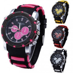 5 colors Fashion Women Sports Watch Silicone Quartz Watch Female Clock - Factory Watches Store