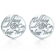 TF-E10 Famous Brand Silver Plate Stud Earrings High Quality - Factory Watches Store
