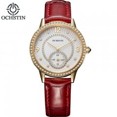 Brand Ochstin quartz-watch clock women dress watches relojes mujer crystal fashion ladies watch luxu - Factory Watches Store