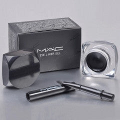 E207 Black Waterproof Gel Eyeliner with Brush,Long-lasting - Factory Watches Store