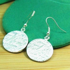 TF-E11 Famous Brand Silver Plate Drop Earrings High Quality - Factory Watches Store