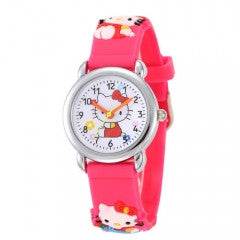 Hello Kitty Cartoon Watch For Children Boys Kids Student Quartz Watch - Factory Watches Store