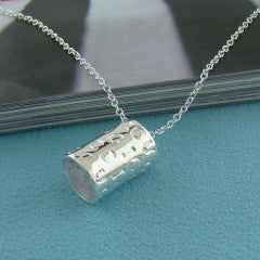 NL013 Brand Silver GC Pendant with Necklace - Factory Watches Store