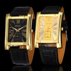 Quartz-Watch Men Luxury Brand Leather Wrist Watch for Male Clock Casual Wristwatches Sports Military - Factory Watches Store