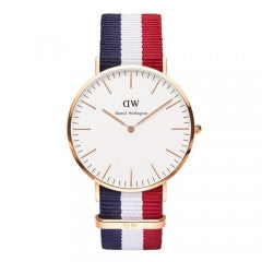 W008 2 Colors Famous Brand Daniel Style Nylon Band Watch - Factory Watches Store