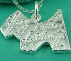 PD005 Brand Dog Silver Pendant - Factory Watches Store