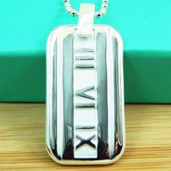 PD009 Brand ROMA Silver Pendant - Factory Watches Store