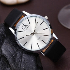 8823-Black with White Top Fashion Business Watches - Factory Watches Store