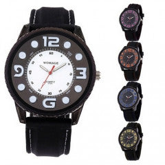 Fashion Vogue Outdoor Sports Watches Silicone Strap Quartz Wristwatch fro Men / Women - Factory Watches Store